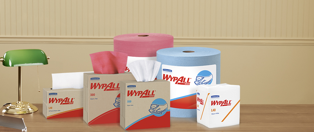 Kimberly Clark® Wypall Brand Disposable Wipers   